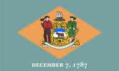 Флаг штата Делавэр (США)